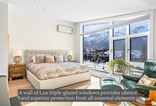 1-1202 2 Avenue, Canmore, AB - Indoor Photo Showing Bedroom