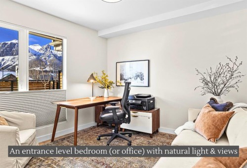 1-1202 2 Avenue, Canmore, AB - Indoor Photo Showing Office