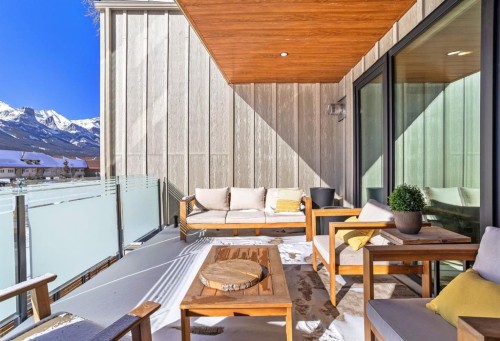 1-1202 2 Avenue, Canmore, AB - Outdoor With Deck Patio Veranda With Exterior