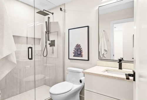 1-1202 2 Avenue, Canmore, AB - Indoor Photo Showing Bathroom