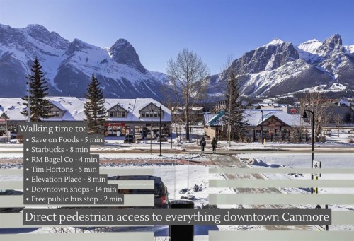 1-1202 2 Avenue, Canmore, AB - Outdoor With View