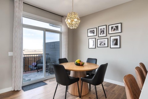 848 Marina Drive, Chestermere, AB - Indoor Photo Showing Dining Room