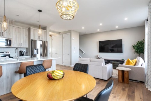 848 Marina Drive, Chestermere, AB - Indoor Photo Showing Dining Room