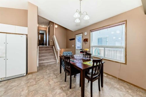 329 Martinwood Place Ne, Calgary, AB - Indoor Photo Showing Dining Room