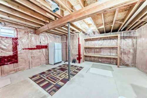 329 Martinwood Place Ne, Calgary, AB - Indoor Photo Showing Basement