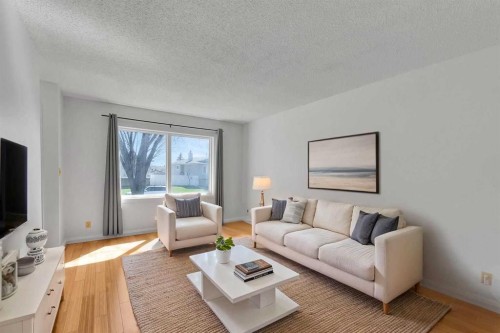 4056 44 Avenue Ne, Calgary, AB - Indoor Photo Showing Living Room