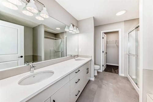 1089 Sawgrass Link Nw, Airdrie, AB - Indoor Photo Showing Bathroom