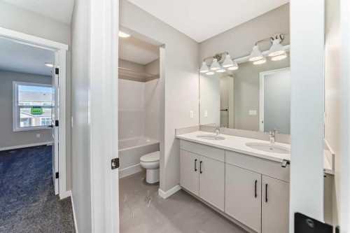 1089 Sawgrass Link Nw, Airdrie, AB - Indoor Photo Showing Bathroom