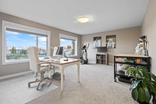 112 Hillcrest Cape, Strathmore, AB - Indoor Photo Showing Office