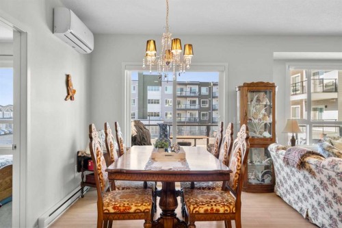 2208-33 Carringham Gate Nw, Calgary, AB - Indoor Photo Showing Dining Room