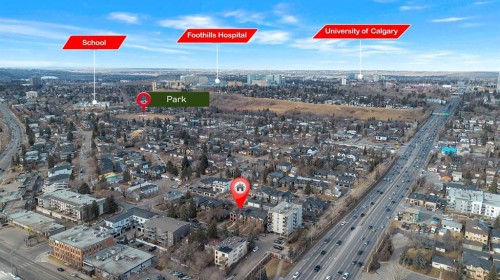 2522 1 Avenue Nw, Calgary, AB - Outdoor With View