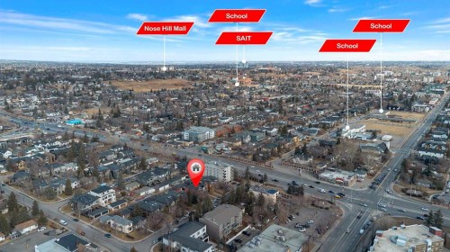 2522 1 Avenue Nw, Calgary, AB - Outdoor With View