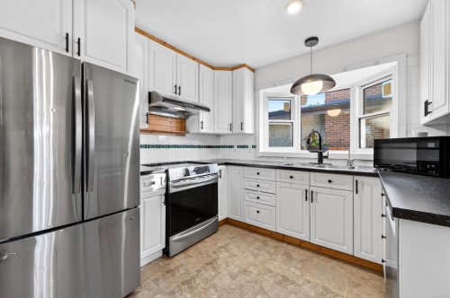 1904 Veiner Street Ne, Calgary, AB - Indoor Photo Showing Kitchen With Upgraded Kitchen