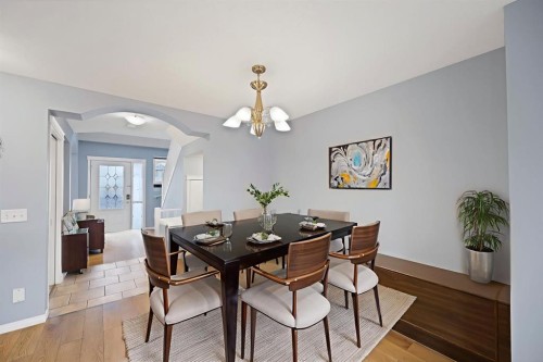 142 Auburn Bay Heights Se, Calgary, AB - Indoor Photo Showing Dining Room