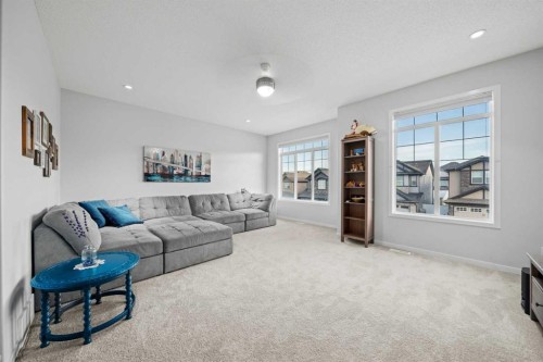 71 Nolanfield Crescent Nw, Calgary, AB - Indoor Photo Showing Living Room