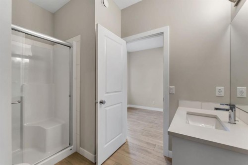 24 Corner Glen Green Ne, Calgary, AB - Indoor Photo Showing Bathroom