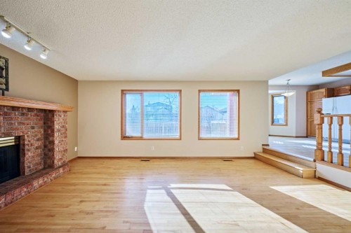 177 Harvest Hills Drive Ne, Calgary, AB - Indoor With Fireplace