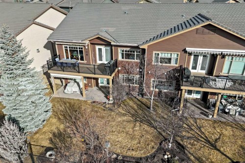 41 Bridle Estates Manor Sw, Calgary, AB - Outdoor With Deck Patio Veranda