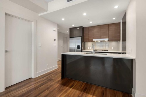 111-46 9 Street Ne, Calgary, AB - Indoor Photo Showing Kitchen With Upgraded Kitchen