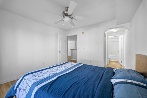 2205-70 Panamount Drive Nw, Calgary, AB - Indoor Photo Showing Bedroom