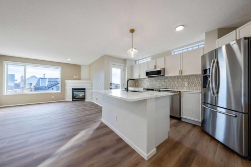 14 Tuscany Springs Rise Nw, Calgary, AB - Indoor Photo Showing Kitchen With Upgraded Kitchen