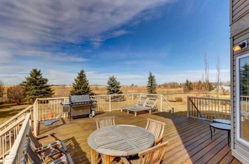 208 Railway Avenue, Cheadle, AB - Outdoor With Deck Patio Veranda With Exterior