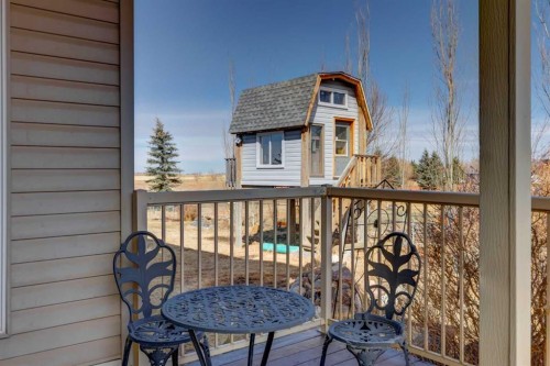 208 Railway Avenue, Cheadle, AB - Outdoor With Deck Patio Veranda With Exterior