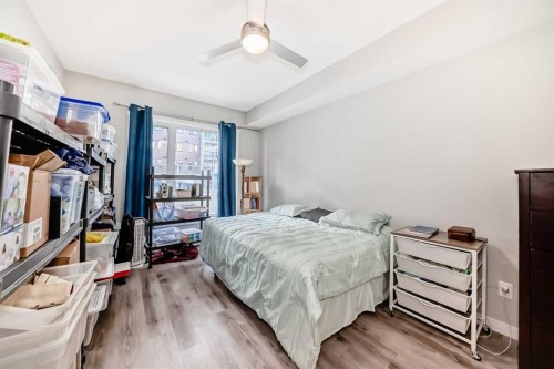 108-71 Shawnee Common Sw, Calgary, AB - Indoor Photo Showing Bedroom