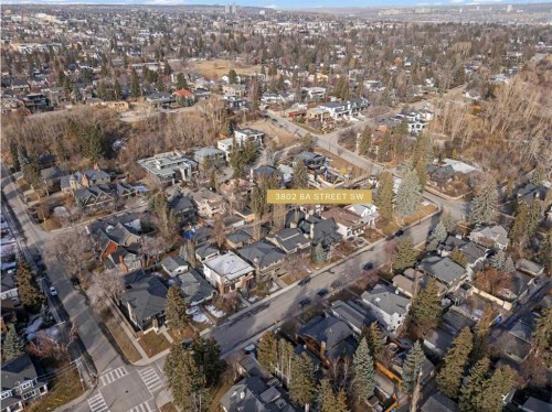 3802 8A Street Sw, Calgary, AB - Outdoor With View