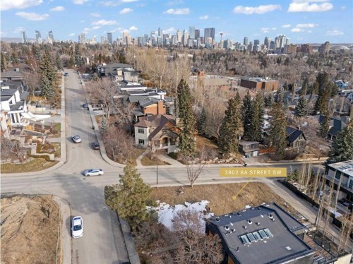 3802 8A Street Sw, Calgary, AB - Outdoor With View