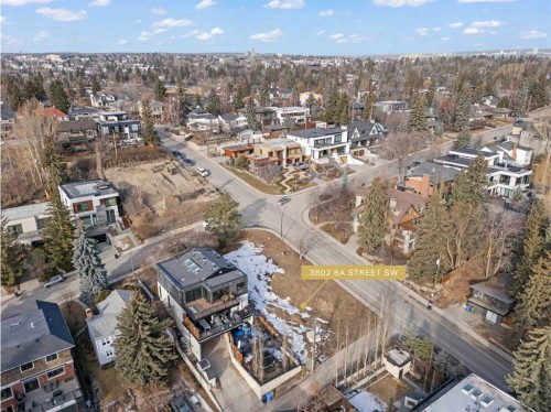 3802 8A Street Sw, Calgary, AB - Outdoor With View