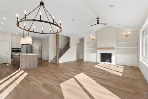 39 Williams Avenue, Olds, AB - Indoor With Fireplace