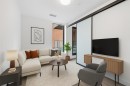 207-730 2 Avenue Sw, Calgary, AB  - Indoor Photo Showing Living Room 