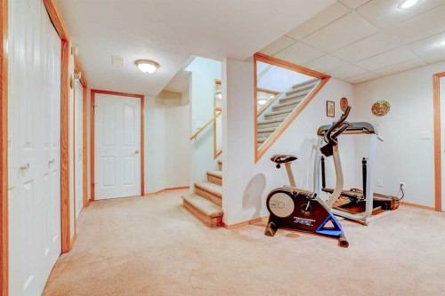 7 Chapala Terrace Se, Calgary, AB - Indoor Photo Showing Gym Room