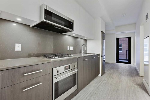 810-730 2 Avenue Sw, Calgary, AB - Indoor Photo Showing Kitchen With Upgraded Kitchen