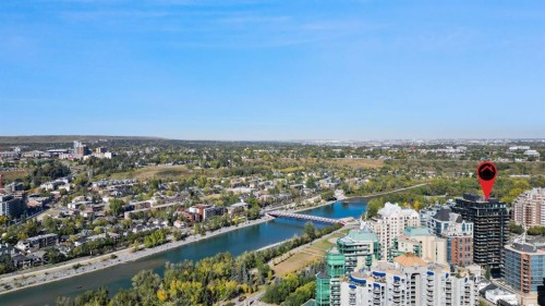 1102-730 2 Avenue Sw, Calgary, AB - Outdoor With Body Of Water With View