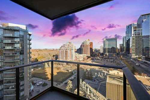 1103-730 2 Avenue Sw, Calgary, AB - Outdoor With Balcony With View