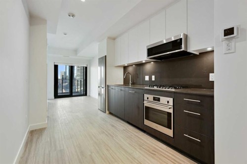 1103-730 2 Avenue Sw, Calgary, AB - Indoor Photo Showing Kitchen