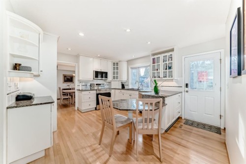 3707 37 Street Nw, Calgary, AB - Indoor Photo Showing Kitchen With Stainless Steel Kitchen