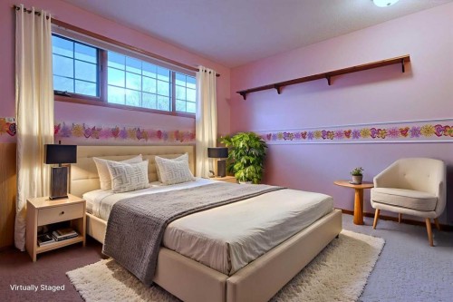 111 Schubert Place Nw, Calgary, AB - Indoor Photo Showing Bedroom