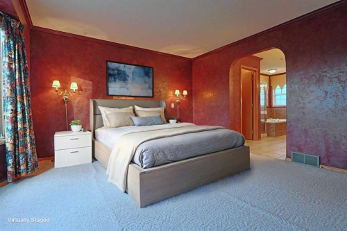 111 Schubert Place Nw, Calgary, AB - Indoor Photo Showing Bedroom