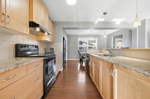 69 Skyview Springs Crescent Ne, Calgary, AB - Indoor Photo Showing Kitchen