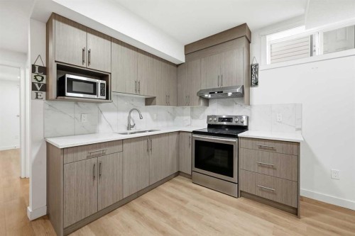 69 Skyview Springs Crescent Ne, Calgary, AB - Indoor Photo Showing Kitchen