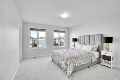 155 Savanna Way Ne, Calgary, AB - Indoor Photo Showing Bedroom