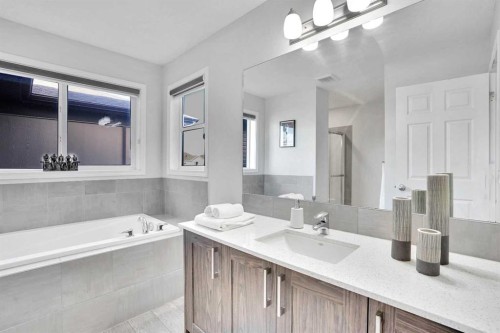 155 Savanna Way Ne, Calgary, AB - Indoor Photo Showing Bathroom