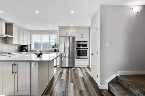 273 Masters Road Se, Calgary, AB - Indoor Photo Showing Kitchen With Upgraded Kitchen