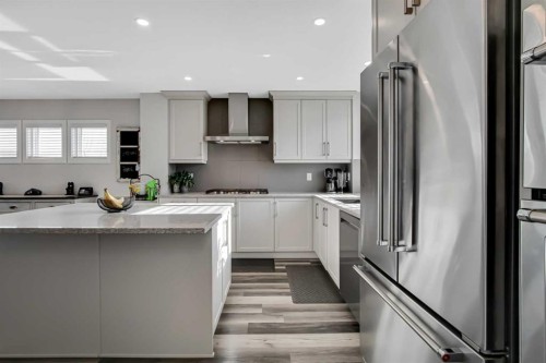 273 Masters Road Se, Calgary, AB - Indoor Photo Showing Kitchen With Upgraded Kitchen