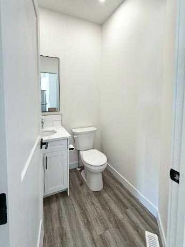 1207 Westview Drive, Bowden, AB - Indoor Photo Showing Bathroom