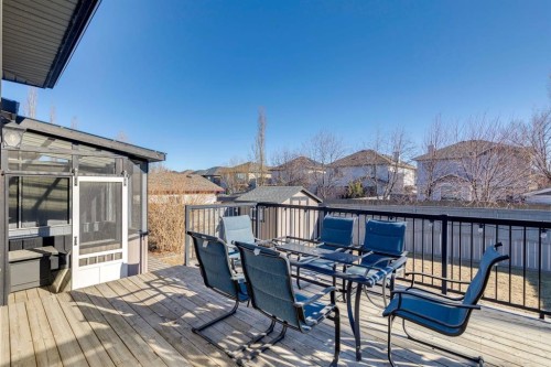 2841 Coopers Manor Sw, Airdrie, AB - Outdoor With Deck Patio Veranda With Exterior