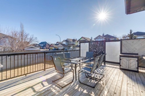 2841 Coopers Manor Sw, Airdrie, AB - Outdoor With Deck Patio Veranda